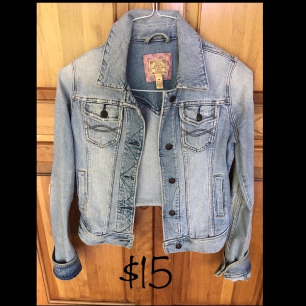 Denim Jacket- Abercrombie & Fitch